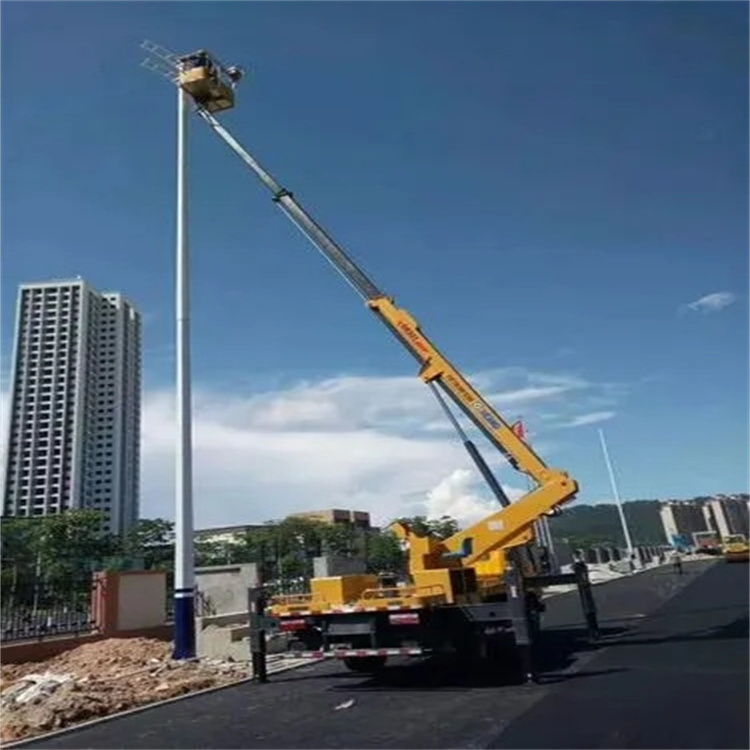 义马维修路灯的曲臂升降车出租